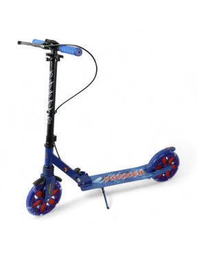 Самокат складной Pusher с LED-колесами Bavar Sport